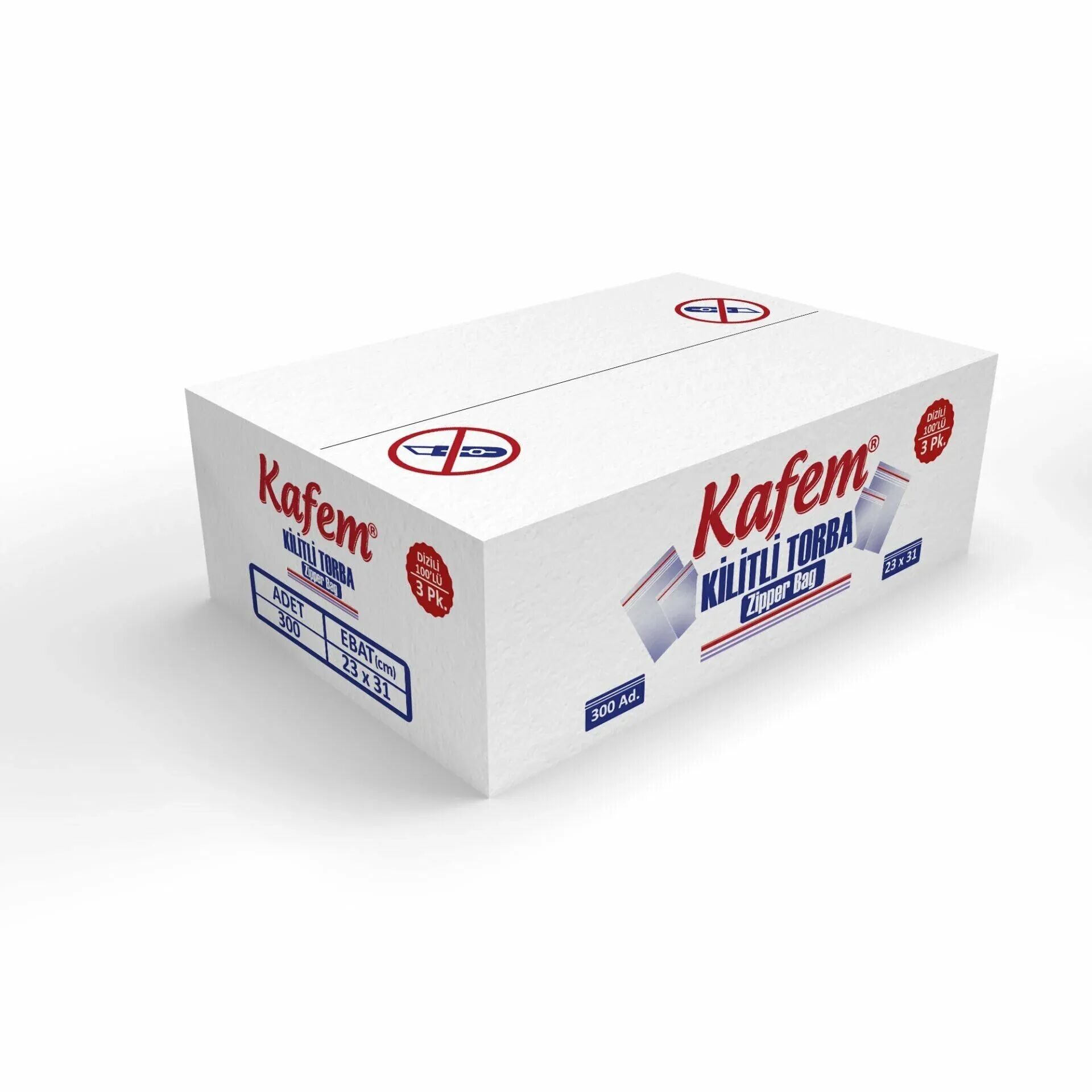 23 X 31 cm Kilitli Poşet / Naylon Torba 300 Adet