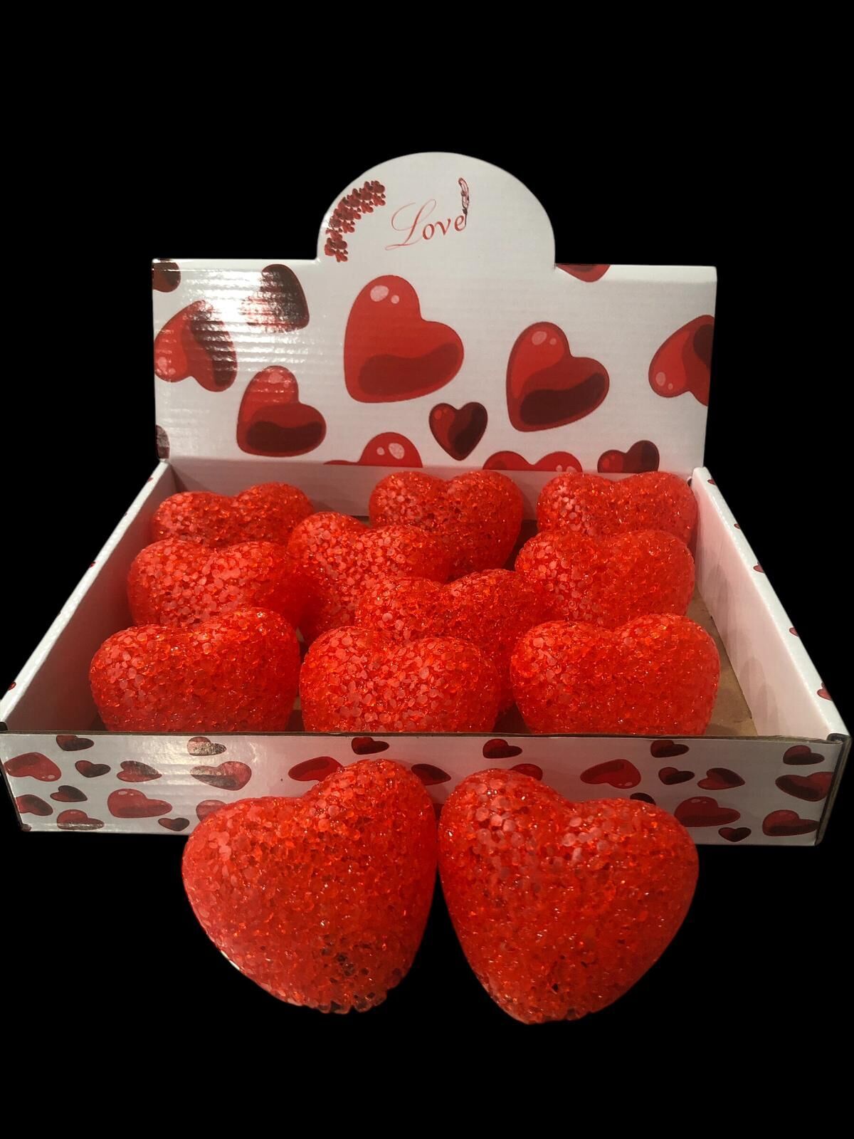 LED Mum Kalp Kristal Tasarım