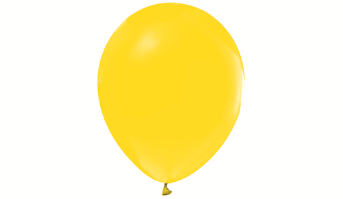 12 İnç Pastel Balon Sarı – 10’lu Paket