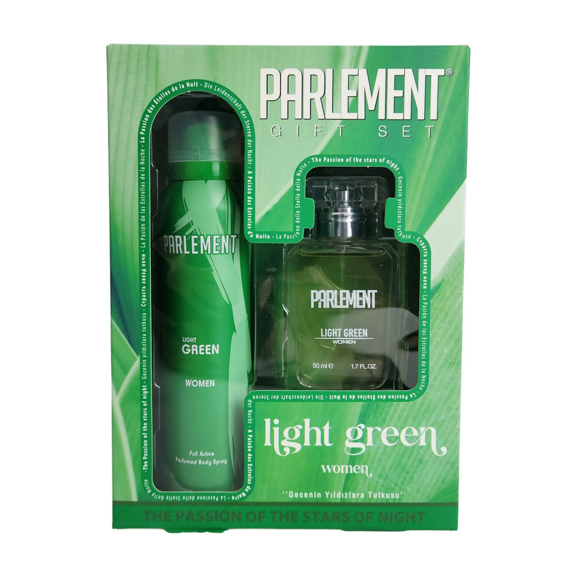 Parlement Light Green Bayan Parfüm 50Ml +150 Ml Deodorant Set