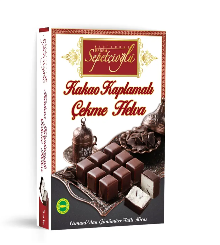 Kakao Kaplamalı Çekme Helva 320G