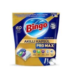 Bingo 60 Tablet Akıllı Kapsül Pro Bulaşık Makinesi Deterjanı