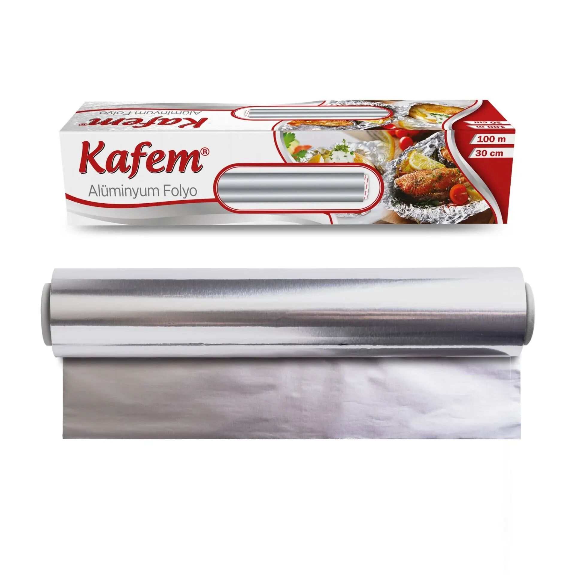 Kafem Aluminyum Folyo 30cm x 100m 10mic