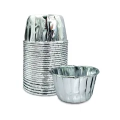 Kafem Gümüş Muffin Kek Kapsülü 25li X 60 Paket (Koli)