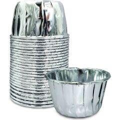 Kafem Gümüş Muffin Kek Kapsülü 25li