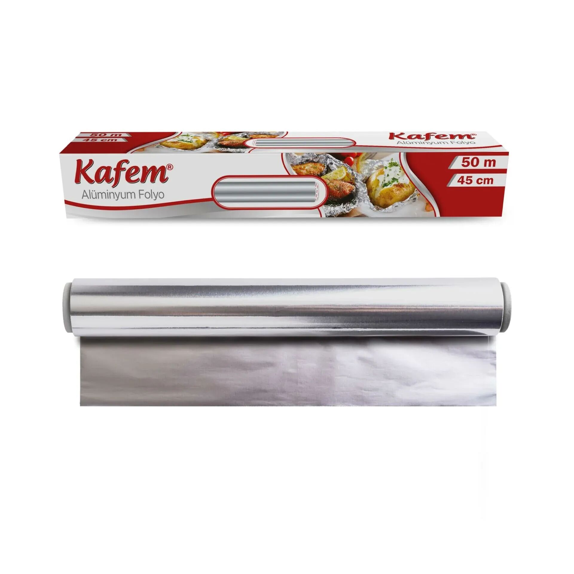 Kafem Aluminyum Folyo 45cm x 50m 10mic