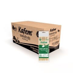 Kafem Yassı Çöp Şiş - Sunum Kürdanı 20 cm 50 Li