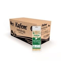 Kafem Yassı Çöp Şiş - Sunum Kürdanı 20 cm 50 Li