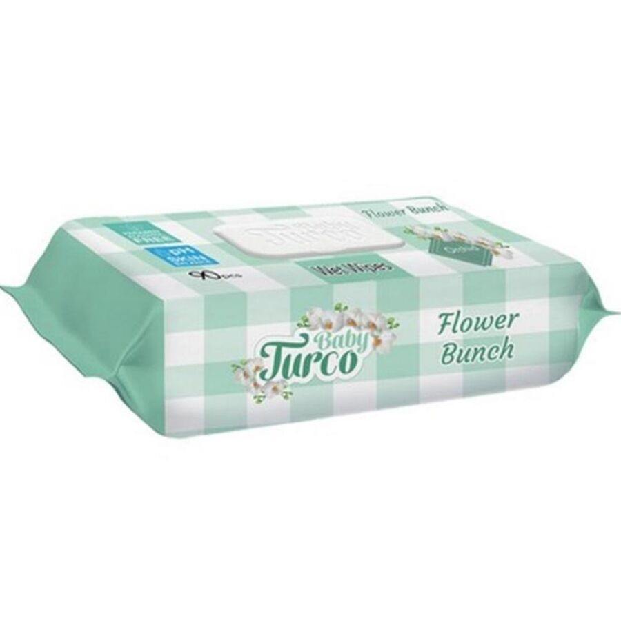 Baby Turco Islak Havlu Orchid 90lı