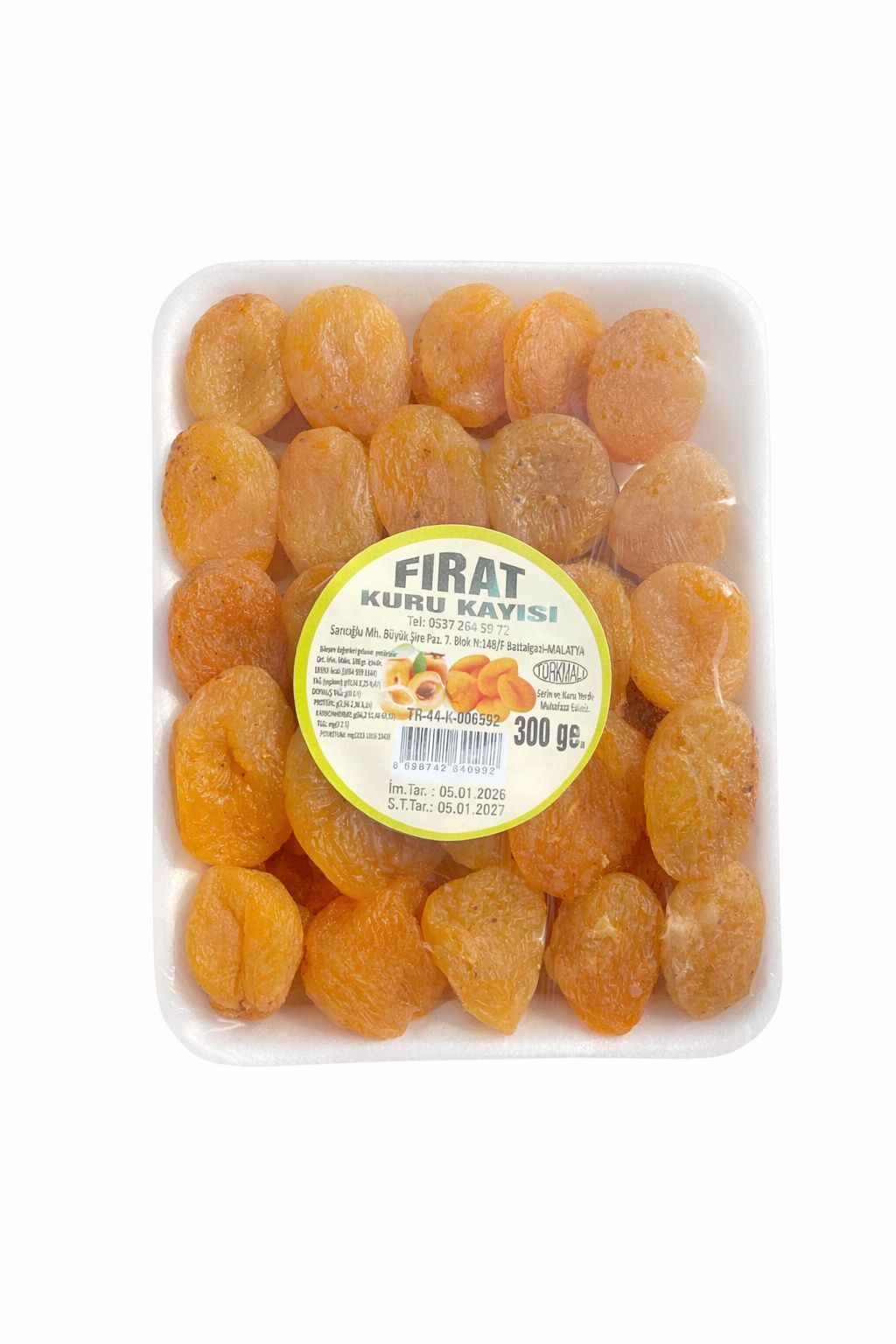 Sarı Kayısı 300 GR * 6 Paket