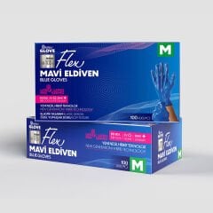 Flex Hi-Tech Mavi Eldiven Medium