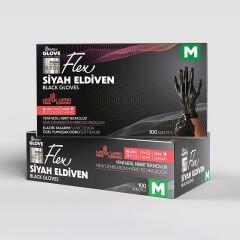 Flex Hi-Tech Siyah Eldiven Medium
