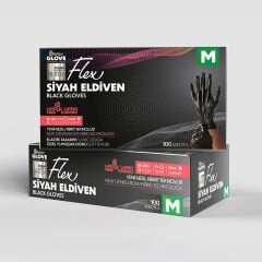 Flex Hi-Tech Siyah Eldiven Medium