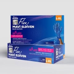 Flex Hi-Tech Mavi Eldiven X Large