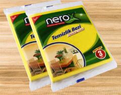 Nerox Temizlik Bezi 3 Lü 30X35