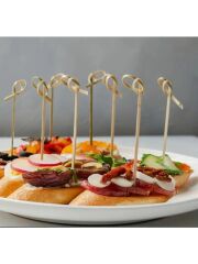 Düğümlü Kürdan 120 mm 100 Adet