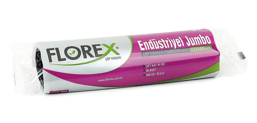 Klasik Seri Endüstriyel Jumbo Çöp Torbası Yıldız Katlama