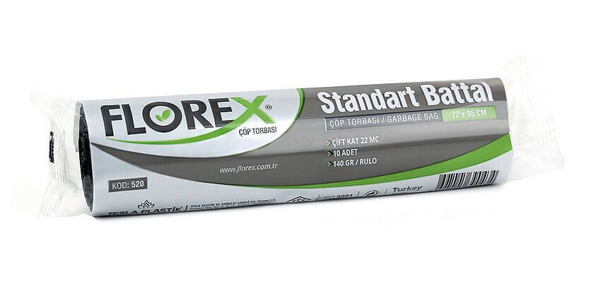 Klasik Seri Standart Battal Çöp Torbası Yıldız Katlama