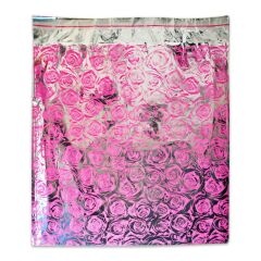 Metalize Bantlı Baskılı Hediye Poşeti (30x45) 100 Adet