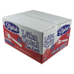 Plastik Çatal Lüks 100'lü