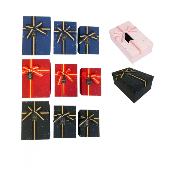 Dikdörtgen Kutu 3 lü Set