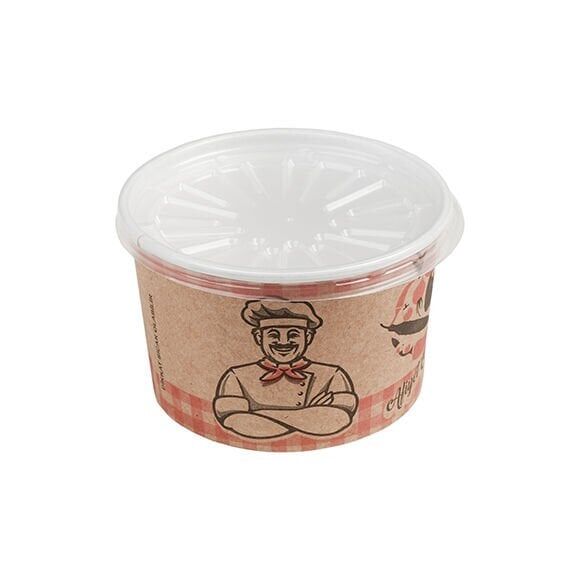 14 OZ Çorba kasesi(kase+kapak) 25 li