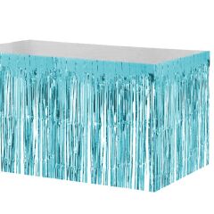 Masa Eteği Metalize Mavi – 70x310 cm