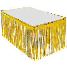 Masa Eteği Metalize Gold – 70x310 cm
