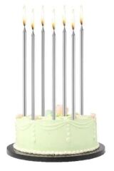 Pasta Mumu Silver – 15 cm – 6'lı Paket