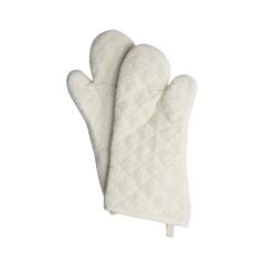 Yanmaz Profesyonel  Fırın Eldiveni %100 Pamuklu 40 cm