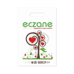 Elgeçme Eczane Poşeti  22x33 cm 100 lü