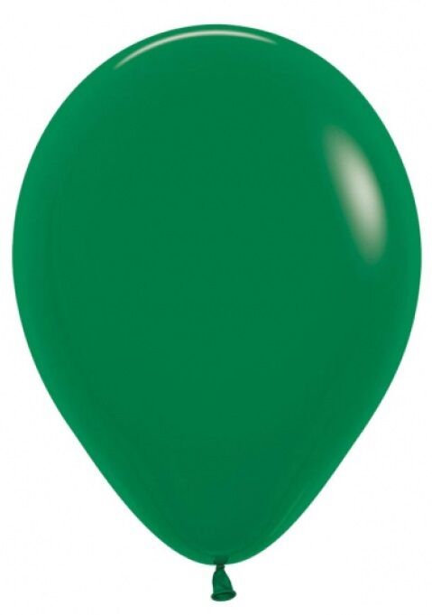 12 İnç Pastel Balon Koyu Yeşil – 10’lu Paket