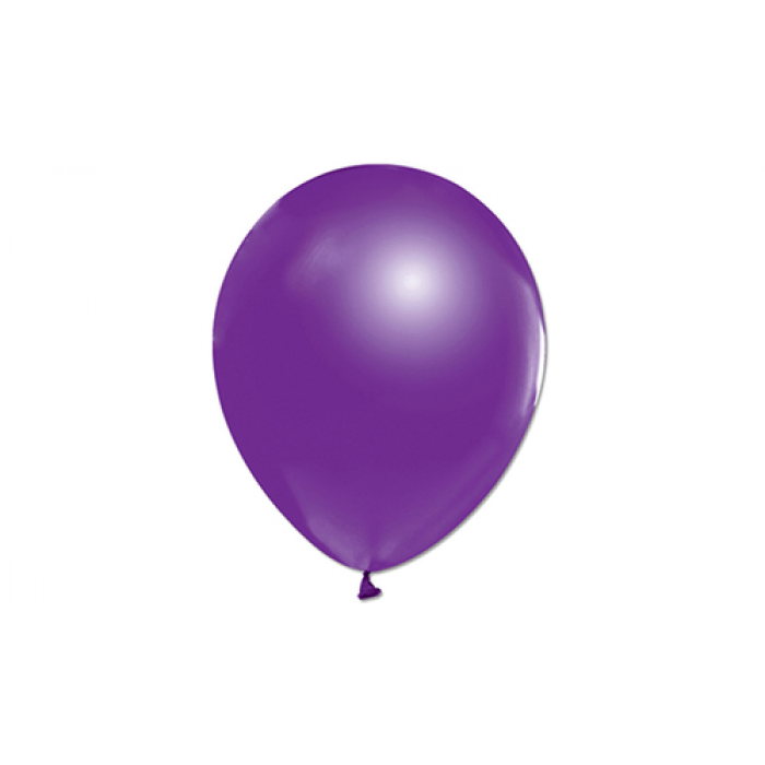 12 İnç Pastel Balon Mor – 10’lu Paket