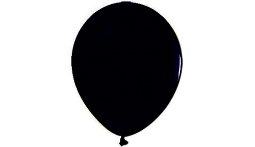 12 İnç Pastel Balon Siyah – 10’lu Paket