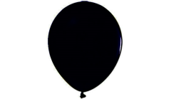 12 İnç Pastel Balon Siyah – 10’lu Paket