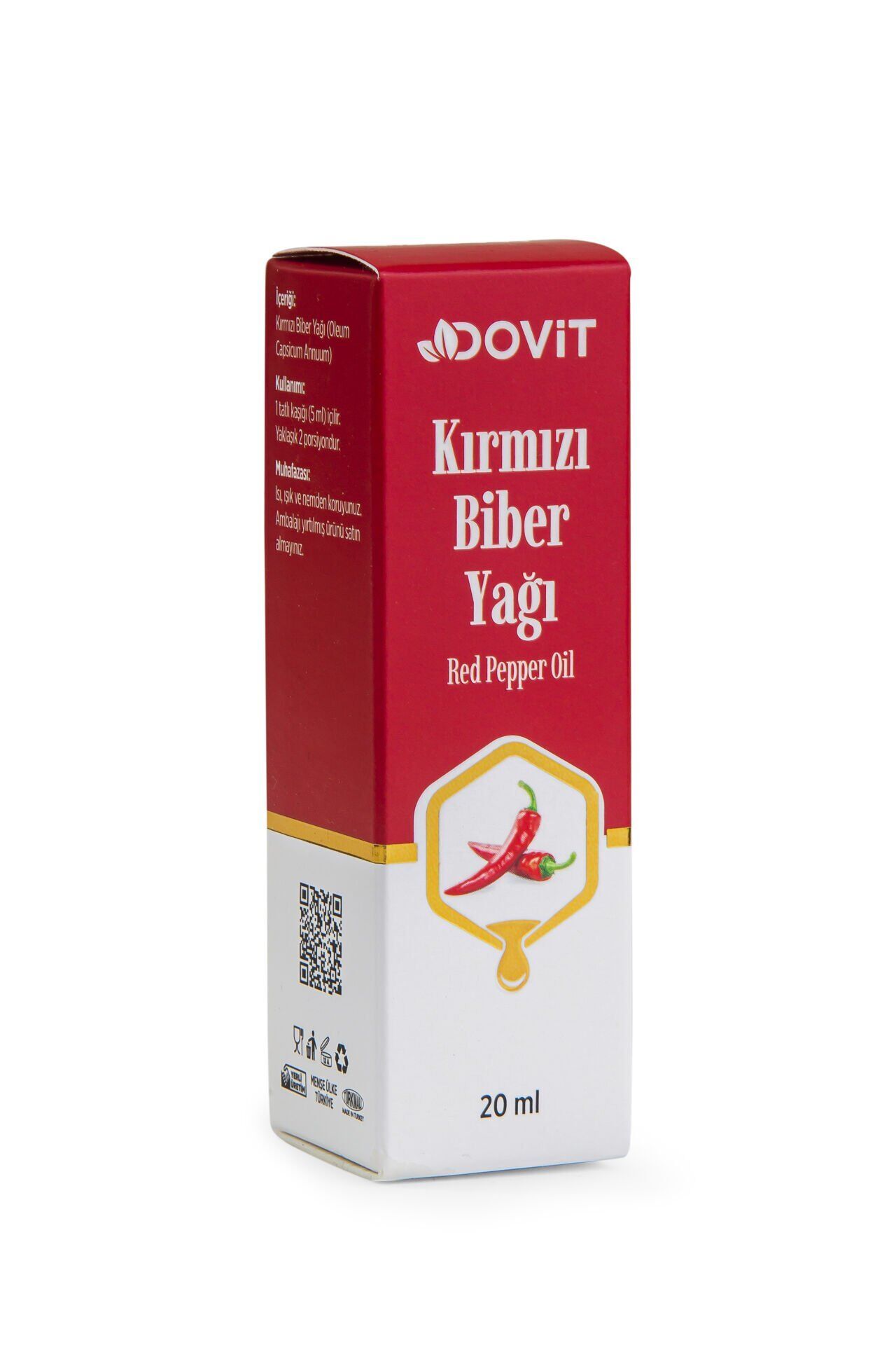Kırmızı Biber Yağı 20 ml
