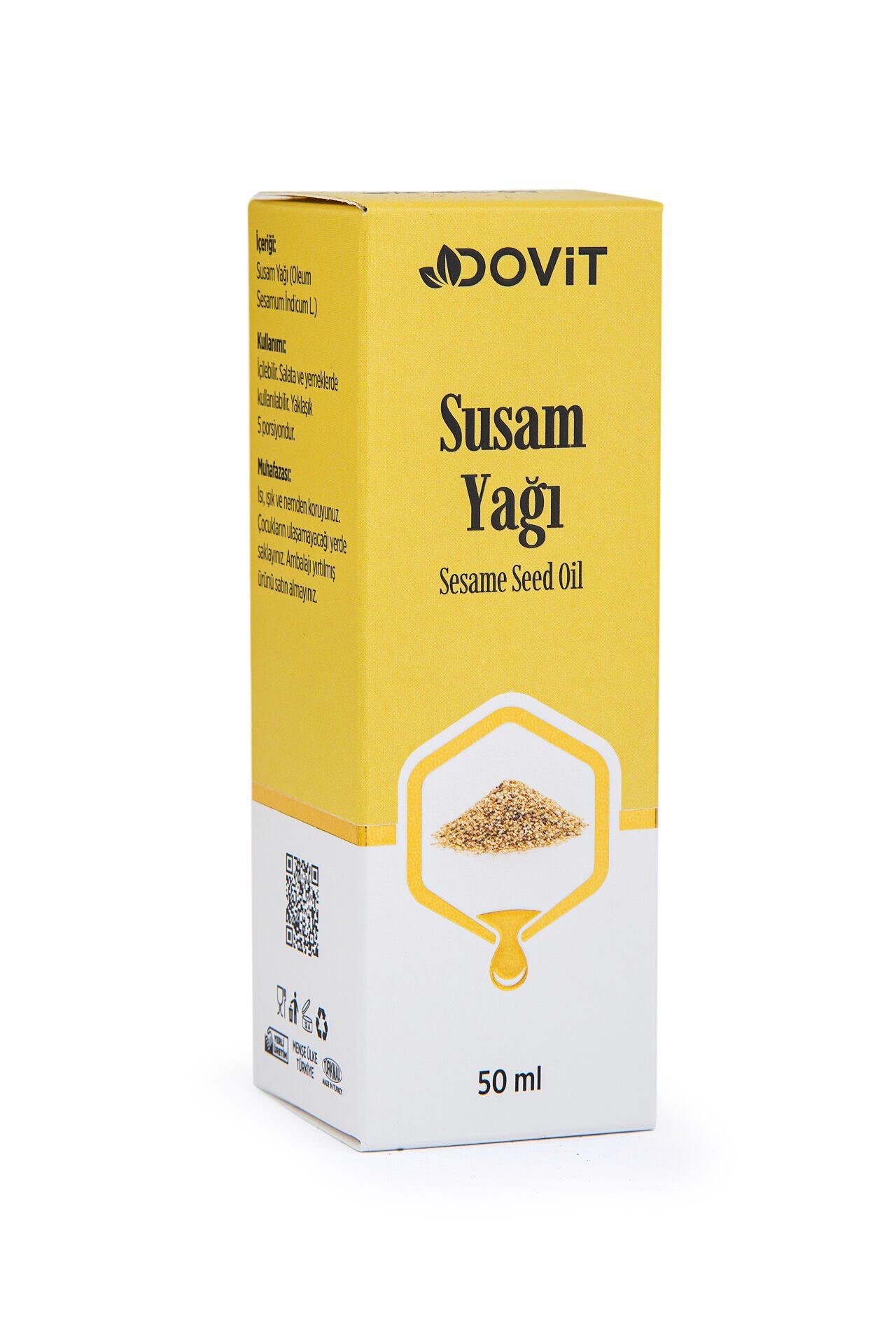 Susam Yağı 50 ml (Soğuk Sıkım)