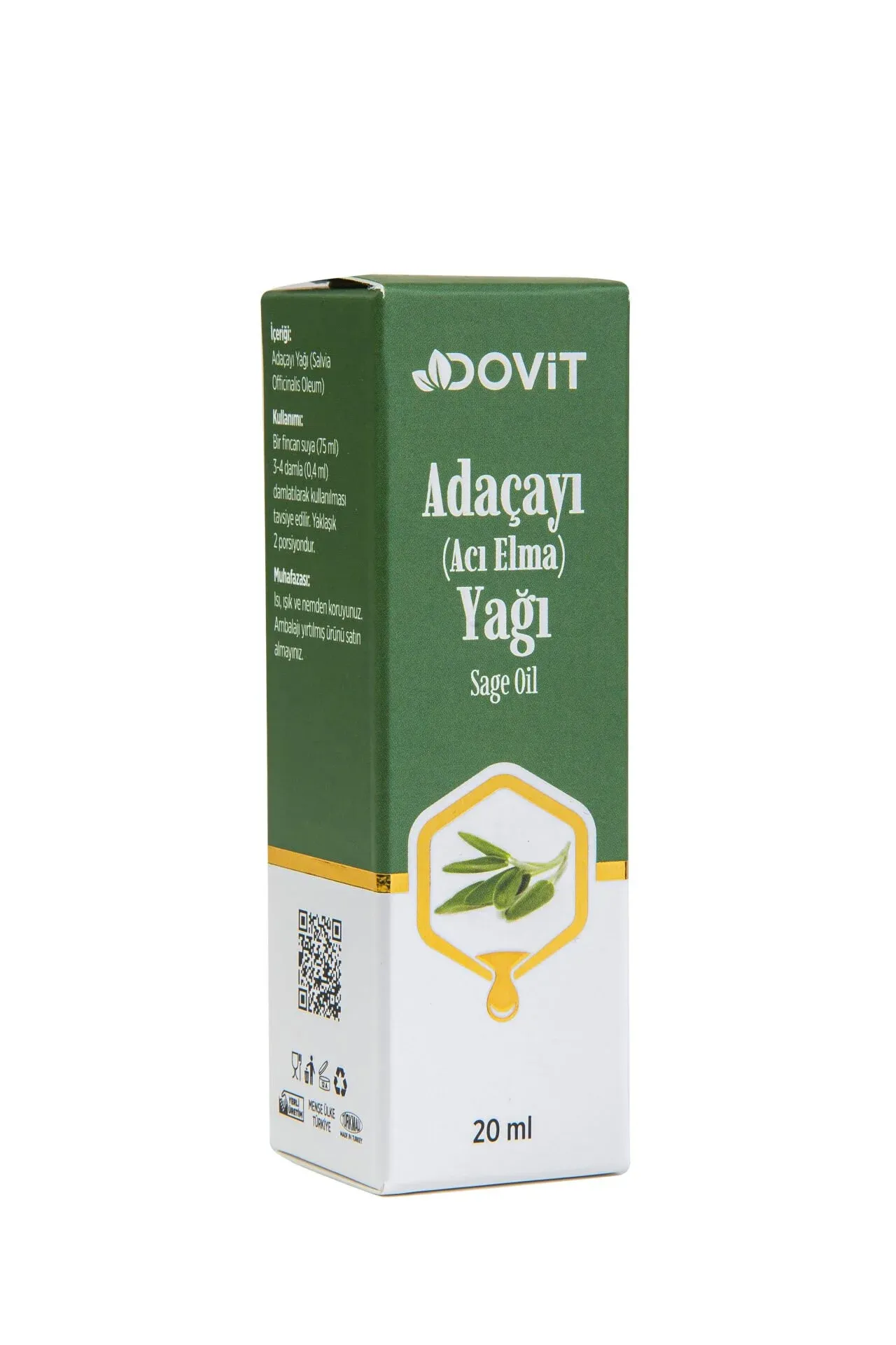 Adaçayı (Acı elma ) Yağı 20 ml