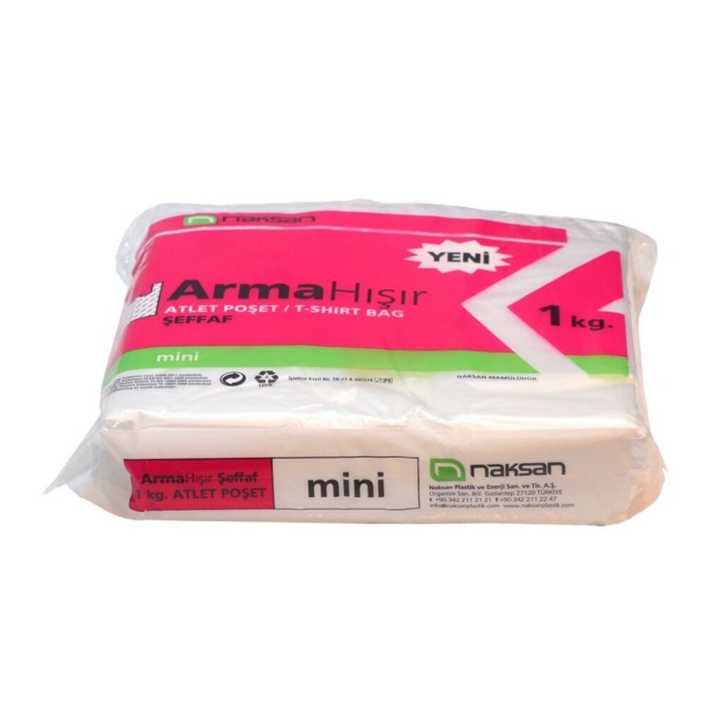 Arma Hışır Poşet Şeffaf Mini – 1 Kg