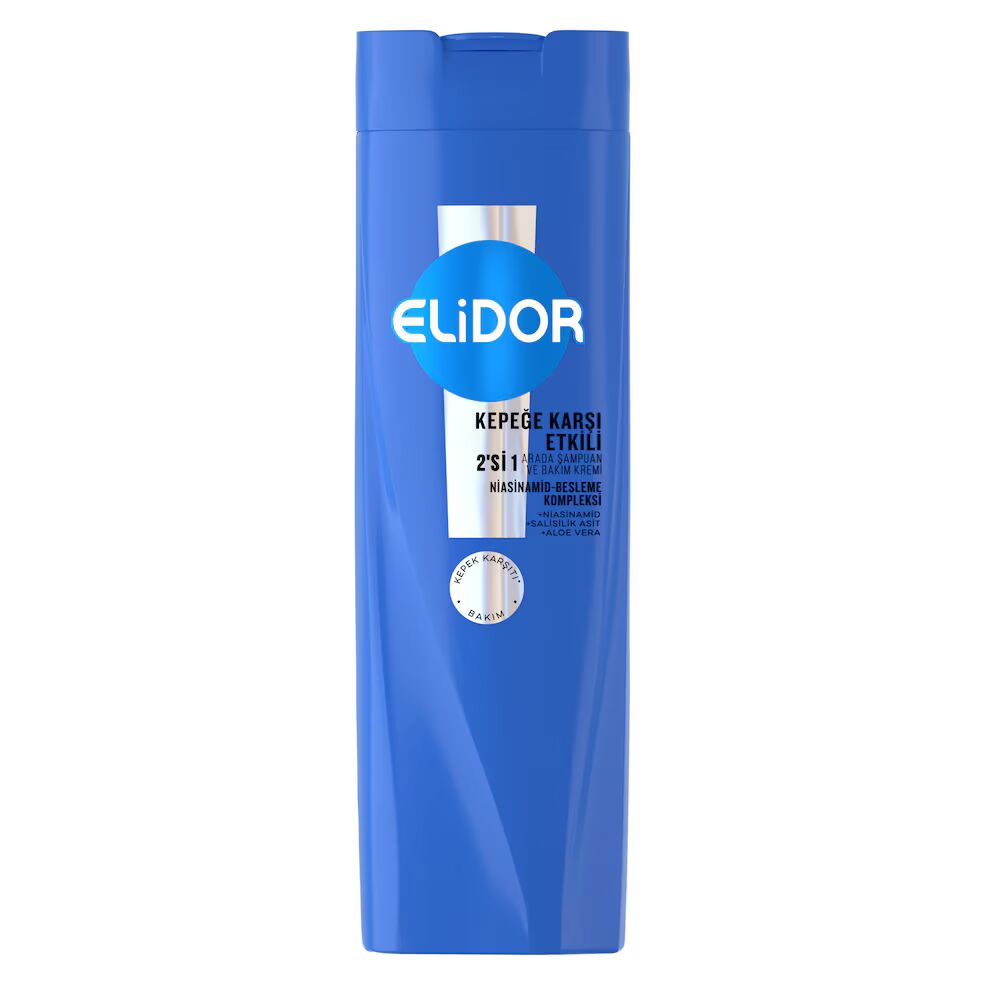 Elidor Kepeğe Karşı Etkili 2si1 Arada Şampuan 400 ml