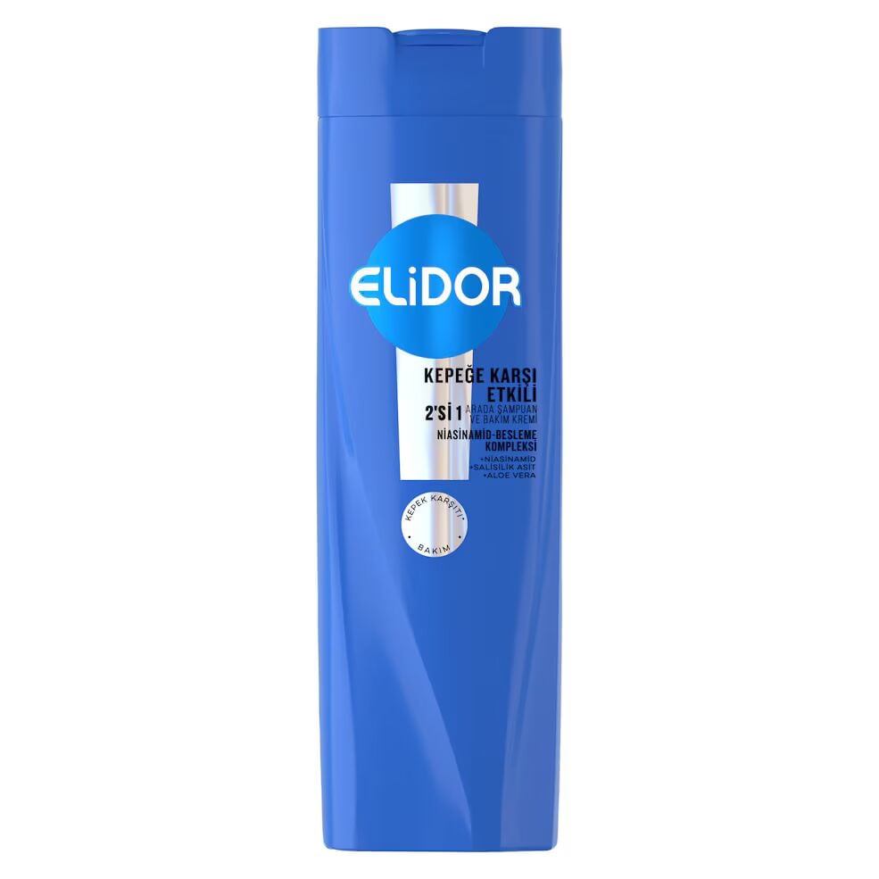 Elidor Kepeğe Karşı Etkili 2si1 Arada Şampuan 400 ml