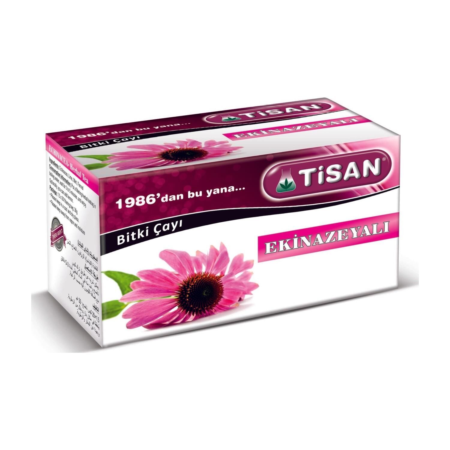 Ekinezyalı (Ekinazeya) Bitki Çayı 20 Sallama Poşet