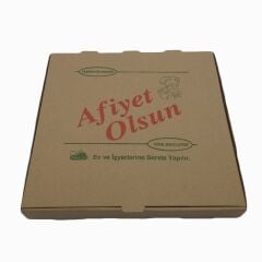 Pide Kutu (Afiyet Olsun) 33x33x4 cm – 100 Adet