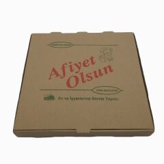 Pide Kutu (Afiyet Olsun) 30x30x4 cm – 100 Adet