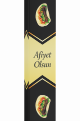 Zurna Dürüm Kutusu 40 cm