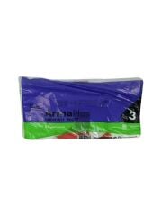 Arma Plus Takviyeli Kalın Baskılı Beyaz Çanta Poşet – 3 No – 33 x 45 cm – 50 Adet