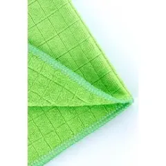 Universal Kareli Temizlik Bezi – Yeşil – 320 Gsm – 50×70 cm