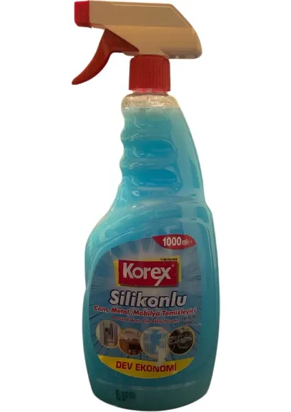 Silikonlu Cam Metal ve Mobilya Temizleyici 1000 ml
