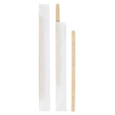 Kağıt Sargılı Tahta Karıştırıcı 11 cm 200 lü Paket