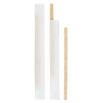 Kağıt Sargılı Tahta Karıştırıcı 11 cm 200 lü Paket